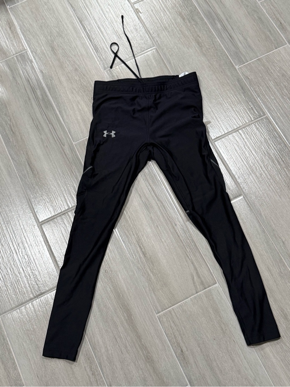 Under Armour Black Men's Performance Compression HeatGear Leggings